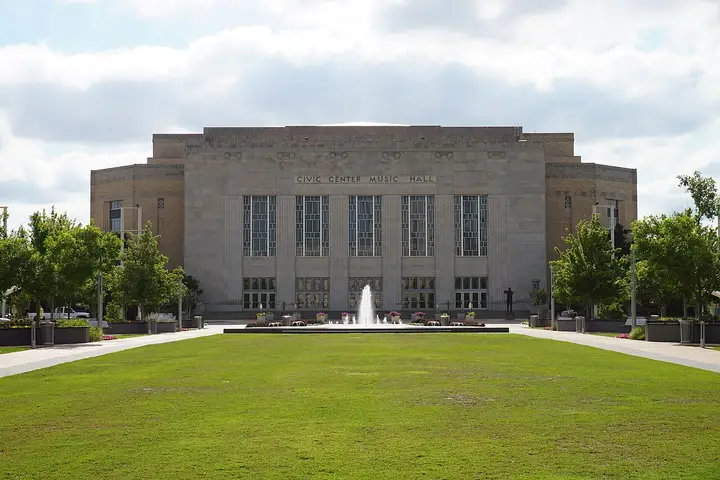 Civic Center Music Hall, exterior