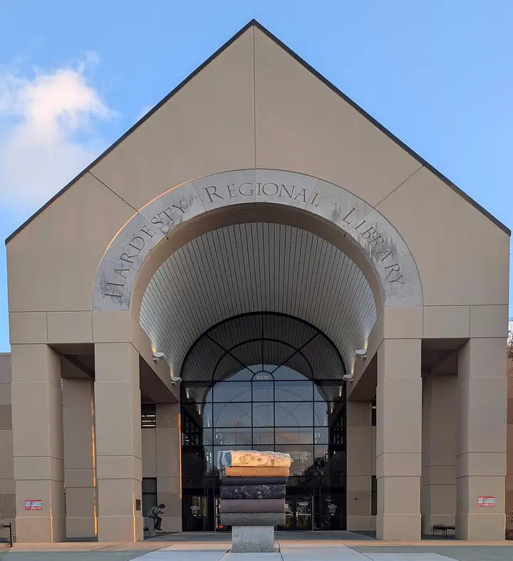 Hardesty Regional Library and Genealogy Center, exterior